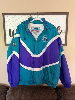 Vintage Charlotte Hornets Jacket